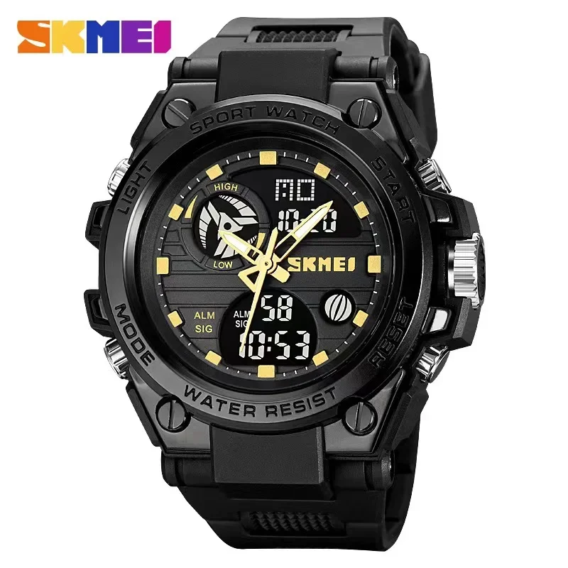 

Skmei Mens Multifunction Chrono Date 5Bar Waterproof Wristwatch Reloj Hombre Japan Digital Movement Back Light Sport Watche 2031