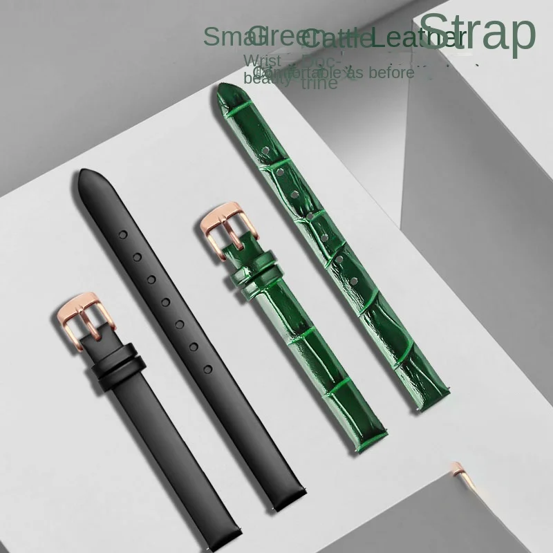 Small Green Watch Suitable for Lola Rose CK Julius Rossini Ebohr 10mm Cowhide Strap Women's Green black Steel Strap Watch Chain
Small Green Watch Suitable for Lola Rose CK Julius Rossini Ebohr 10mm Cowhide Strap Women's Green black Steel Strap Watch Chain