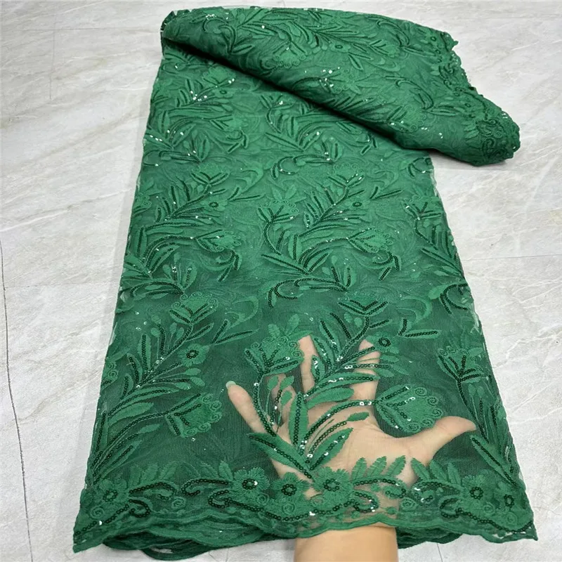 Зеленая ткань, Высококачественная африканская кружевная ткань, 2024 французская сетчатая ткань с блестками, ткань для шитья, фатиновое нигерийское платье, 5 ярдов
Зеленая ткань, Высококачественная африканская кружевная ткань, 2024 французская сетчатая ткань с блестками, ткань для шитья, фатиновое нигерийское платье, 5 ярдов