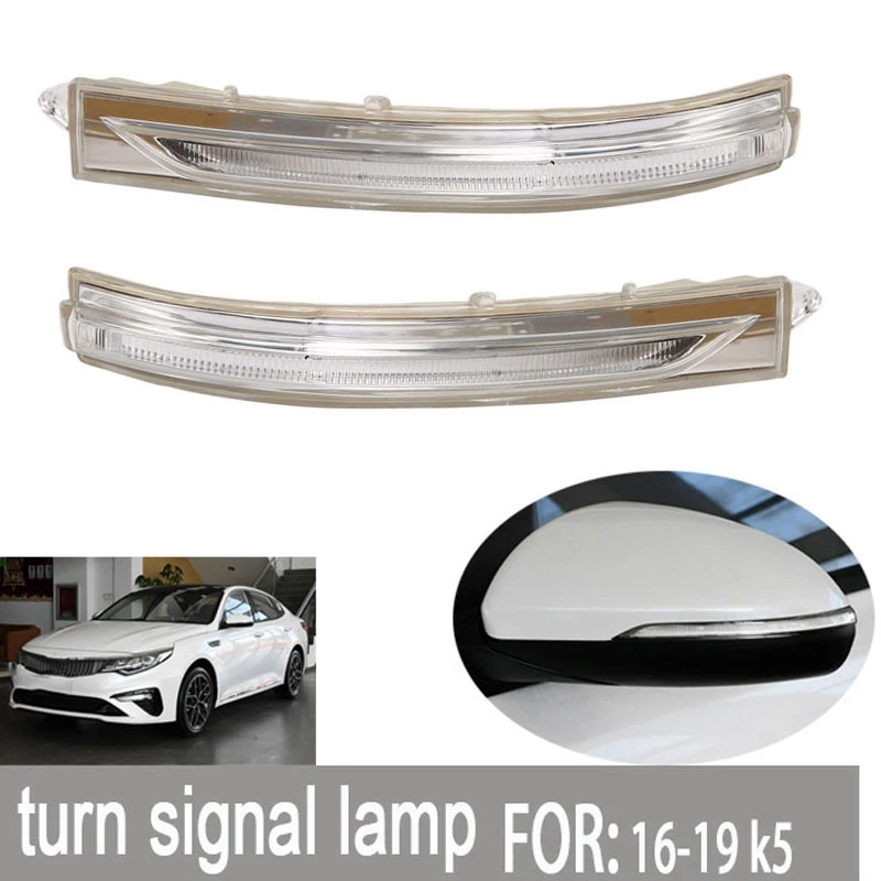 

Turn Signal Light LED Rearview Mirror Indicator Blinker For Kia Optima K5 TF 2016-2019