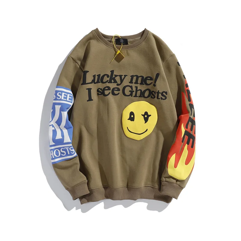 Kanye West Lucky Me I See Ghosts Hoodie Round Neck Printing Sweatshirt for Men Women Fleece Unisex Streetwear Couples Pullover
Kanye West Lucky Me I See Ghosts Hoodie Round Neck Printing Sweatshirt for Men Women Fleece Unisex Streetwear Couples Pullover