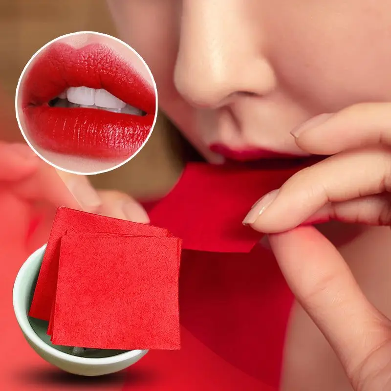 

12 PCS Chinese Lipstick Paper Makeup Long Lasting Lip Gloss Lip Rouge Paper Sexy Red Pink Velvet Lipsticks Women Cosmetic