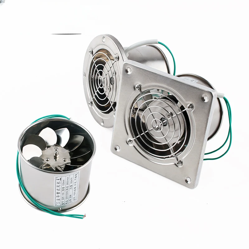 4 Inch Pipe Stainless Steel Exhaust Fan Window Duct Air Ventilation Blower 4'' Toilet Kitchen Ventilator Booster Extractor 100mm
4 Inch Pipe Stainless Steel Exhaust Fan Window Duct Air Ventilation Blower 4'' Toilet Kitchen Ventilator Booster Extractor 100mm