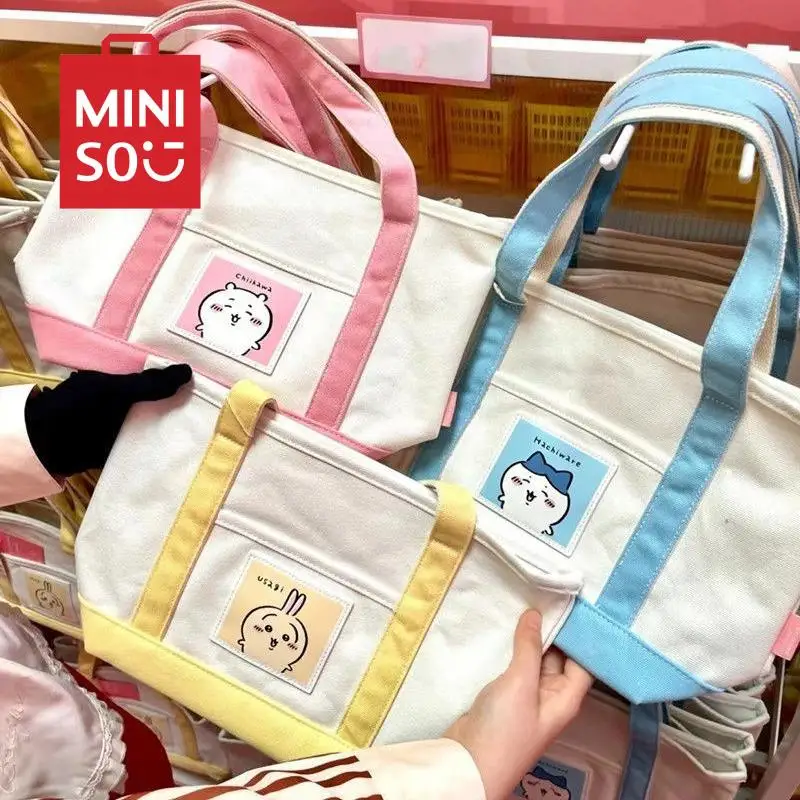 Милая сумочка Miniso Chiikawa, милая аниме девочка, уходящая универсальная сумка, большая емкость, Холщовая Сумка, подарок для девочки на день рождения
Милая сумочка Miniso Chiikawa, милая аниме девочка, уходящая универсальная сумка, большая емкость, Холщовая Сумка, подарок для девочки на день рождения