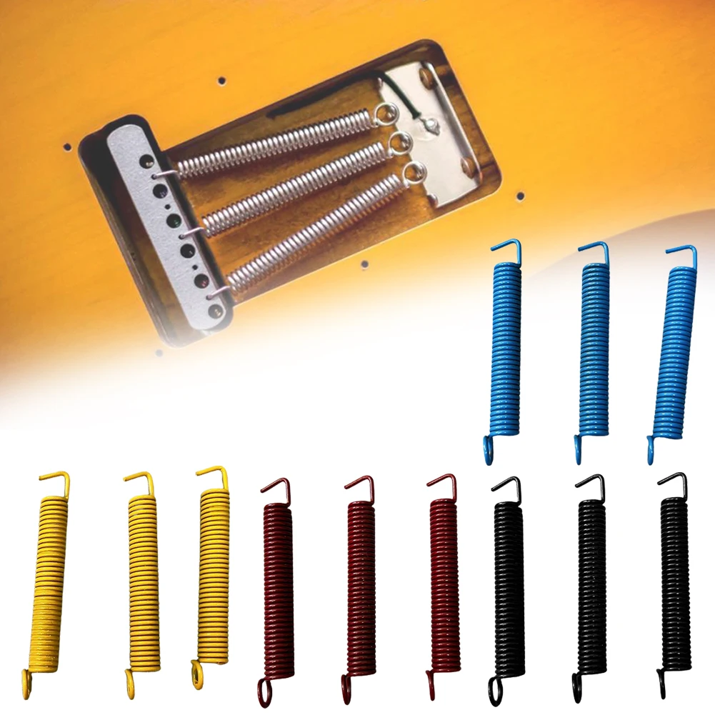 3Pcs Guitar Tremolo Spring Stabilizer Bridge Replacement Accessories Multi Color Electric Guitar Tremolo Bridge Replace Parts
3Pcs Guitar Tremolo Spring Stabilizer Bridge Replacement Accessories Multi Color Electric Guitar Tremolo Bridge Replace Parts