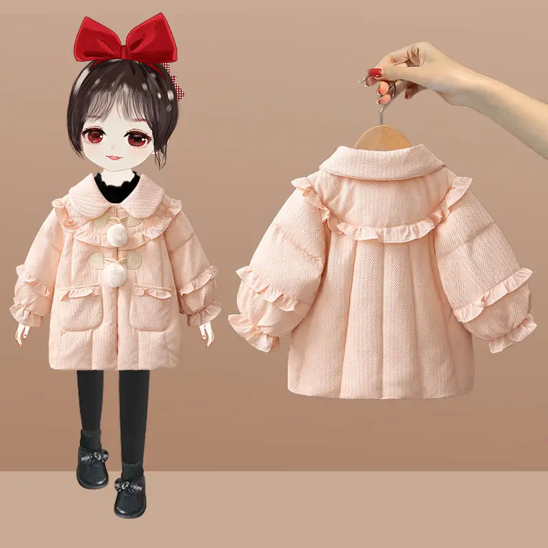 2023 детская пуховая верхняя одежда, зимняя одежда, модные милые пальто с хлопковой подкладкой для девочек, Детские утепленные хлопковые куртки TY85 
2023 детская пуховая верхняя одежда, зимняя одежда, модные милые пальто с хлопковой подкладкой для девочек, Детские утепленные хлопковые куртки TY85