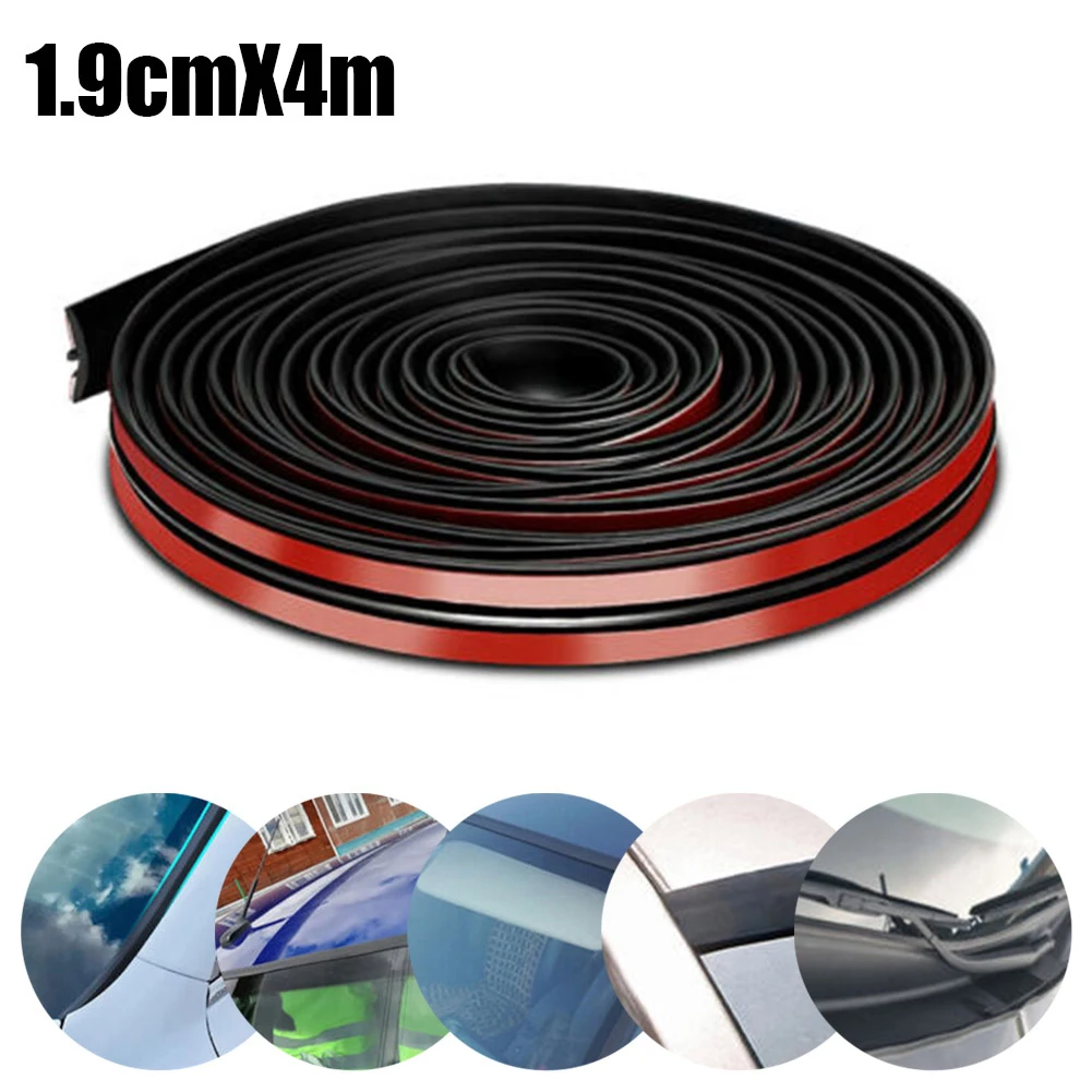 1pc Black Rubber Sealing Strip 1.9CM* 4M Universal Auto Seals For Front & Rear Windshields/ Sunroof/ Rear Triangular Windshield
1pc Black Rubber Sealing Strip 1.9CM* 4M Universal Auto Seals For Front & Rear Windshields/ Sunroof/ Rear Triangular Windshield