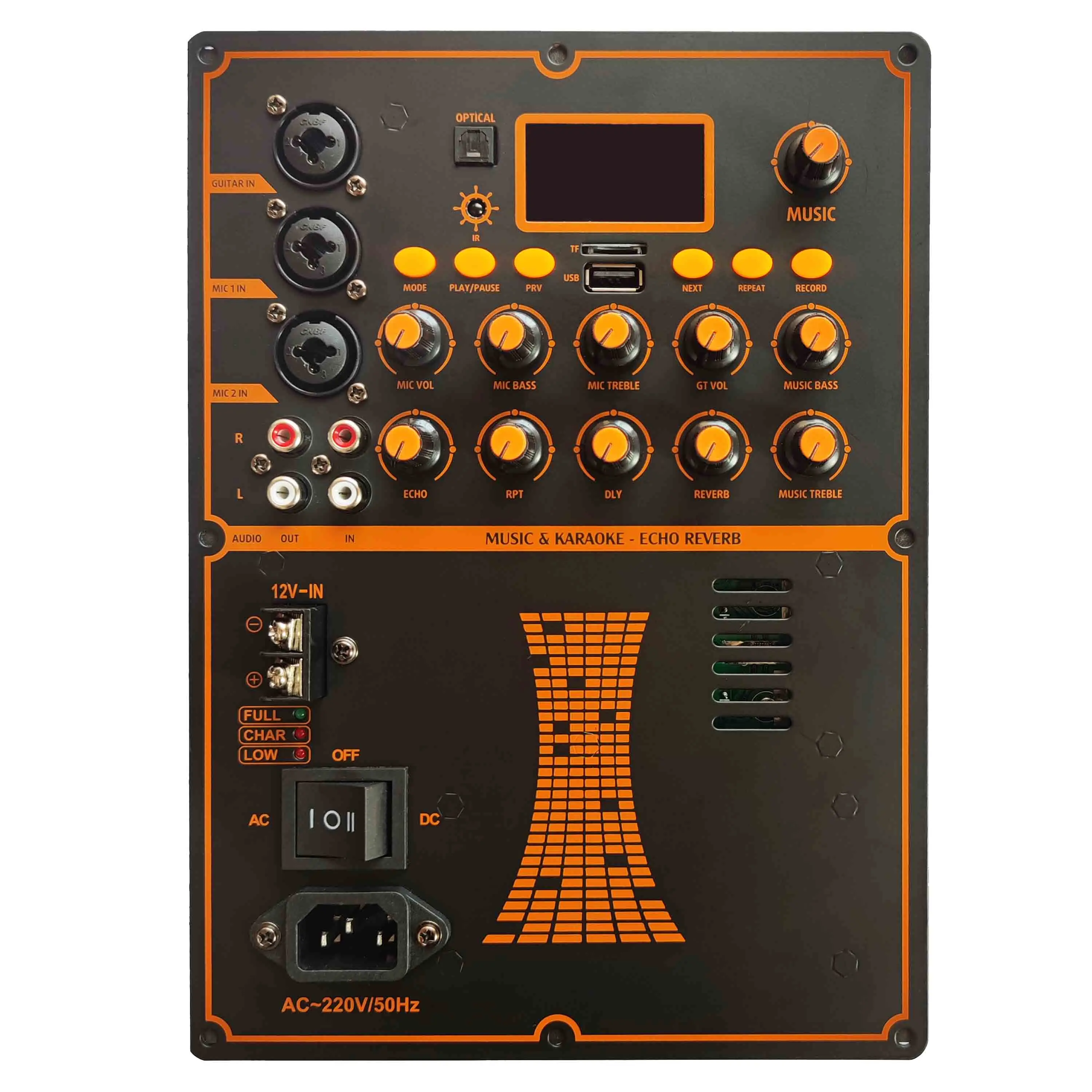12V 220V Digital Bluetooth 2.0 Stereo 2*200W 400W Amplifier Board for 8-18 Inch Speaker with Microphone Guitar In Dsp Control
12V 220V Digital Bluetooth 2.0 Stereo 2*200W 400W Amplifier Board for 8-18 Inch Speaker with Microphone Guitar In Dsp Control