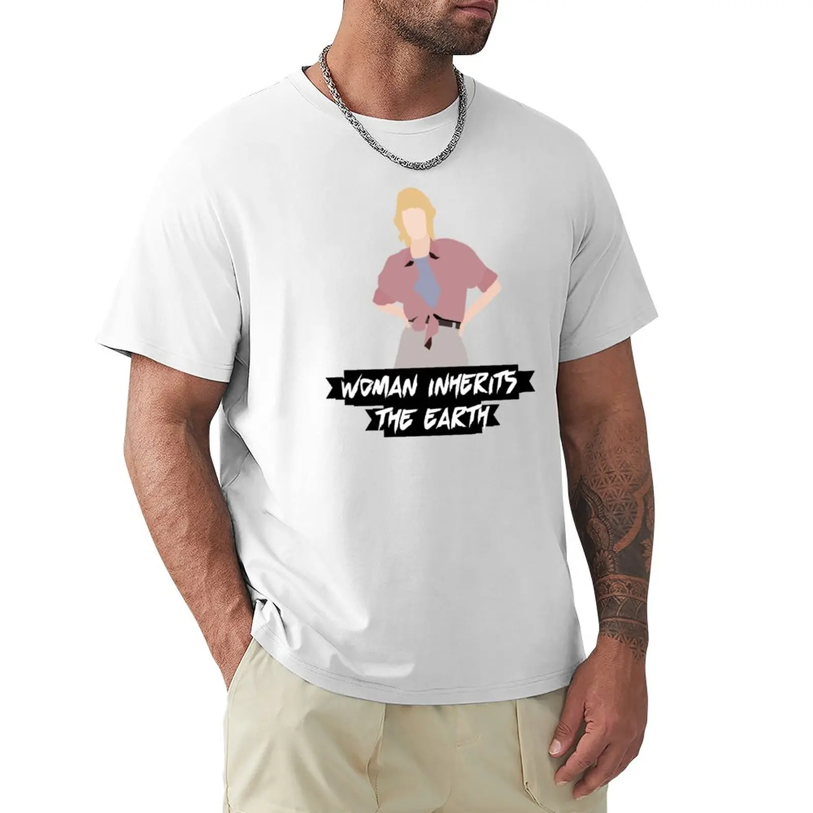 woman inherits the earth T-Shirt sweat summer top Men's t-shirt
woman inherits the earth T-Shirt sweat summer top Men's t-shirt