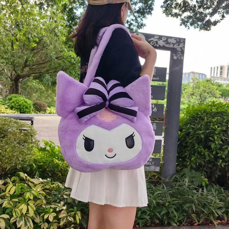 Kawaii Shoulder Bag Sanrio Mymelody Plush Kuromi Cinnamoroll Lady's Bag New Instagram Cute Large Capacity Shoulder Bag
Kawaii Shoulder Bag Sanrio Mymelody Plush Kuromi Cinnamoroll Lady's Bag New Instagram Cute Large Capacity Shoulder Bag