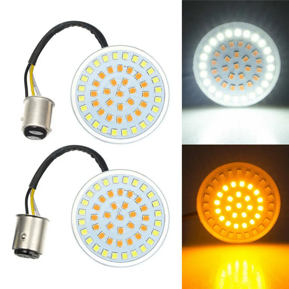 Car Signal Inserts Turn Signal 1 Pair 1157 Bulb Type Amber For Dyna For Softail For Tri Glide Inserts Practical To Use
Car Signal Inserts Turn Signal 1 Pair 1157 Bulb Type Amber For Dyna For Softail For Tri Glide Inserts Practical To Use