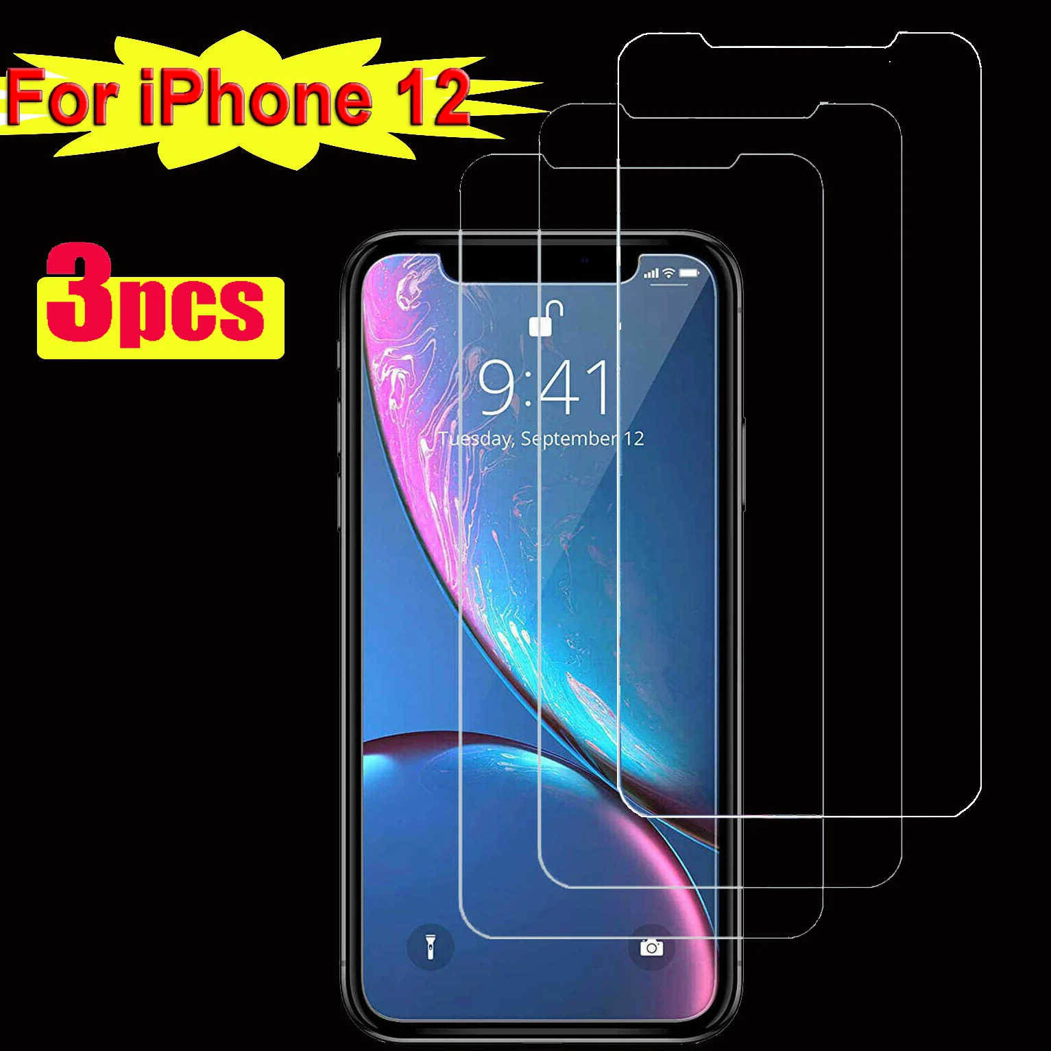 New Tempered Glass Screen Protectors For iPhone 12 12 Max/12 Pro Front film iPhone X 6/6s 7 8 11 Pro Max Screen Protector
New Tempered Glass Screen Protectors For iPhone 12 12 Max/12 Pro Front film iPhone X 6/6s 7 8 11 Pro Max Screen Protector
