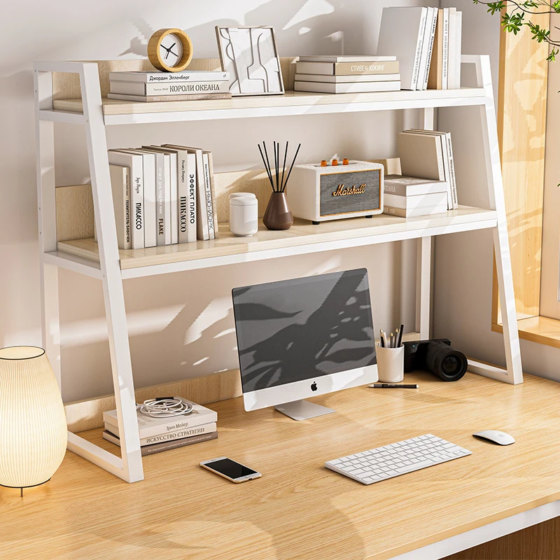 Desktop bookshelf, storage rack on the desk, steel trapezoidal bookshelf, multi-layer storage rack on the desk, computer desk
Desktop bookshelf, storage rack on the desk, steel trapezoidal bookshelf, multi-layer storage rack on the desk, computer desk