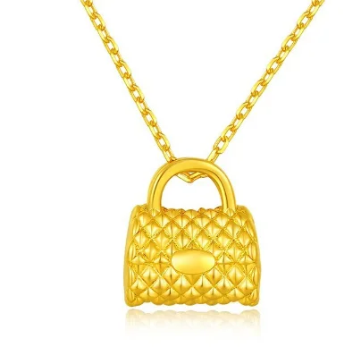 fine gold jewelry pendants 24k pure gold bag pendant necklace 999 real gold charms bag
fine gold jewelry pendants 24k pure gold bag pendant necklace 999 real gold charms bag