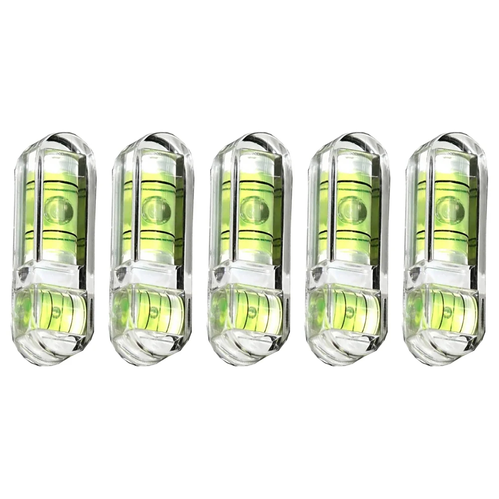 5PCS Acrylic Glass Mini Bubble Spirit Level High Precision Pan-Tilt Special Level Tilt Leveling Horizon Bubble Leveler
5PCS Acrylic Glass Mini Bubble Spirit Level High Precision Pan-Tilt Special Level Tilt Leveling Horizon Bubble Leveler