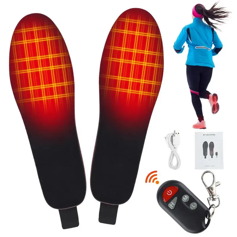 Foot Heater Rechargeable Heating Insole For Women And Men Adjustable Temperature Heated Shoe Insoles For Skiing Hunting Camping
Foot Heater Rechargeable Heating Insole For Women And Men Adjustable Temperature Heated Shoe Insoles For Skiing Hunting Camping