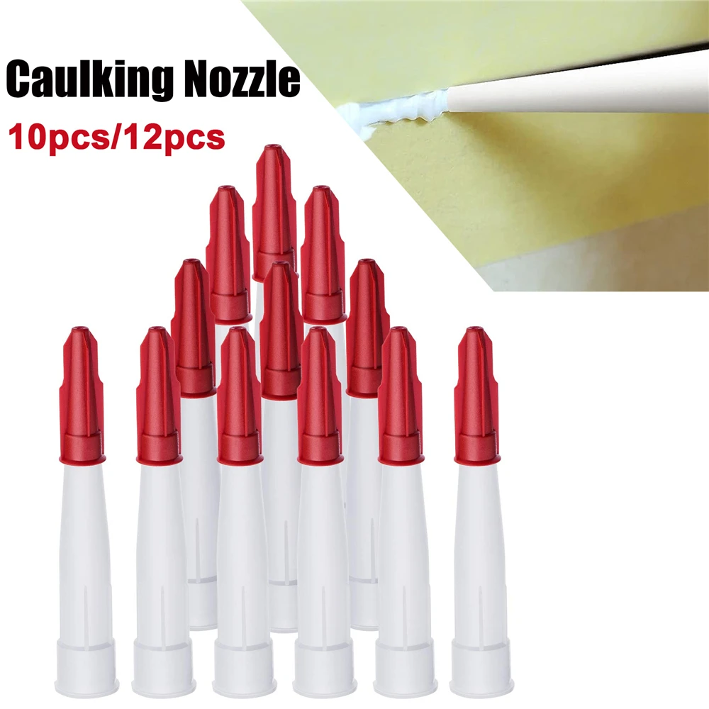 10pcs Caulking Gun Nozzles Spare Silicone Nozzle Silicone Tube Nozzle Cap Re-Sealable Mastic Cartridge Spare Nozzles Screw Cover
10pcs Caulking Gun Nozzles Spare Silicone Nozzle Silicone Tube Nozzle Cap Re-Sealable Mastic Cartridge Spare Nozzles Screw Cover