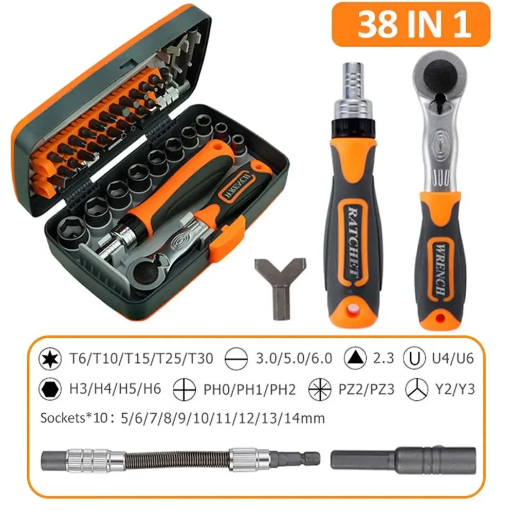 38pcs 1/2