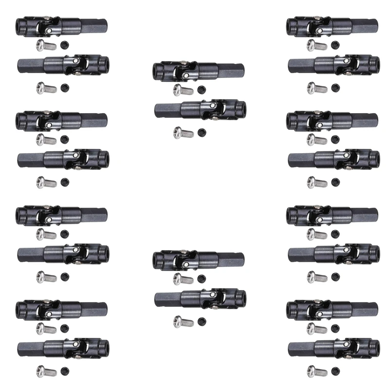 40 Pcs Metal Universal Drive Shaft For WPL C14 C24 C34 C44 B14 B16 B24 B36 1/16 RC Car Parts
40 Pcs Metal Universal Drive Shaft For WPL C14 C24 C34 C44 B14 B16 B24 B36 1/16 RC Car Parts