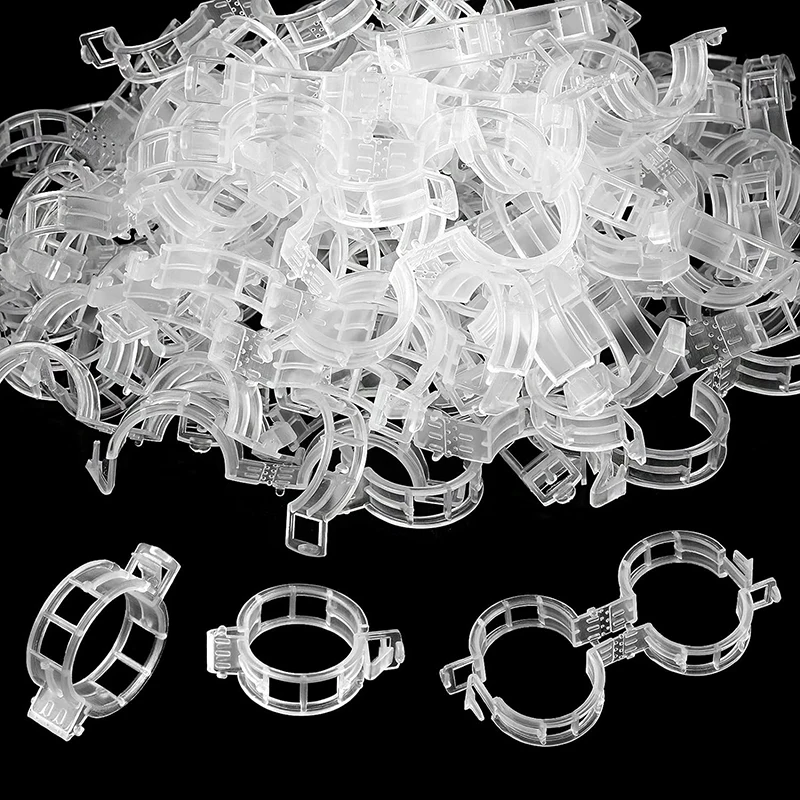 50/100pcs Plant Clips Supports Reusable Plastic Connects Fixing Vine Tomato Stem Grafting Vegetable Plants Orchard Support Clips
50/100pcs Plant Clips Supports Reusable Plastic Connects Fixing Vine Tomato Stem Grafting Vegetable Plants Orchard Support Clips