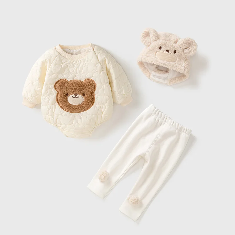Fashion Girls Clothing Set Winter Baby Clothes Bodysuits+Leggings+Hat 3pcs/set Children Clothes
Fashion Girls Clothing Set Winter Baby Clothes Bodysuits+Leggings+Hat 3pcs/set Children Clothes