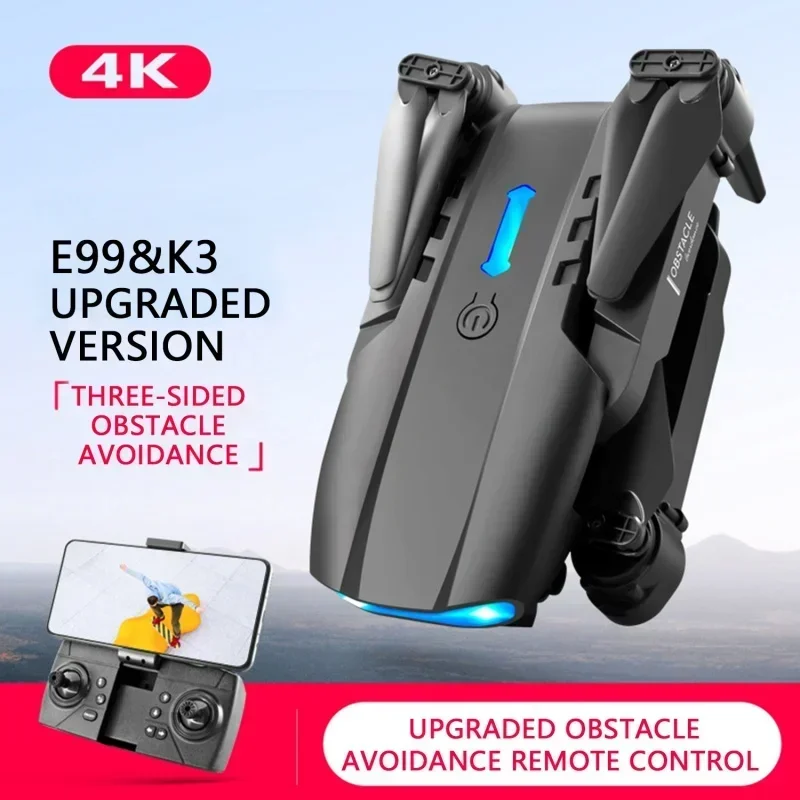 4K 1080P 720P Dual Camera RC Mini Drone WIFI FPV Aerial Photography Helicopter Foldable Quadcopter Dron Toys E99 Pro2
4K 1080P 720P Dual Camera RC Mini Drone WIFI FPV Aerial Photography Helicopter Foldable Quadcopter Dron Toys E99 Pro2