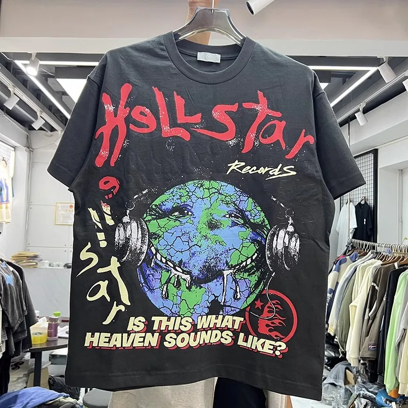 Vintage Vintage Hellstar T-shirt Men Women High Quality Washed Earth Printing Tee Tops T Shirt Mon Compte
Vintage Vintage Hellstar T-shirt Men Women High Quality Washed Earth Printing Tee Tops T Shirt Mon Compte