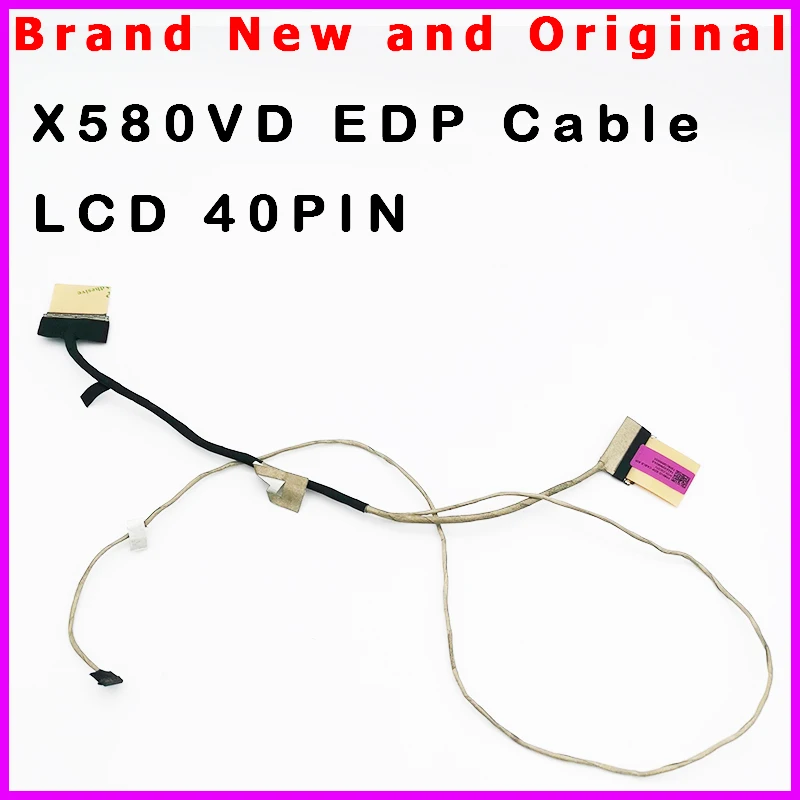 New Laptop LCD Cable for ASUS X580 X580VD EDP Cable 1422-02MM0AS no touch 40pin New Laptop LCD Cable for ASUS X580 X580VD EDP Cable 1422-02MM0AS no touch 40pin