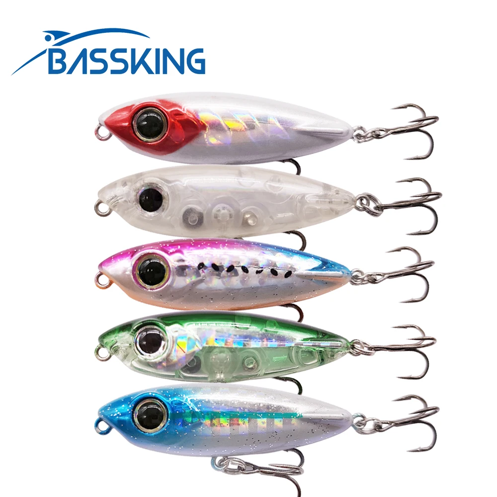 BASSKING приманка-карандаш 45 мм, 3,1 г, искусственная приманка, высококачественные профессиональные плавающие воблеры для басов, искусственная приманка
BASSKING приманка-карандаш 45 мм, 3,1 г, искусственная приманка, высококачественные профессиональные плавающие воблеры для басов, искусственная приманка