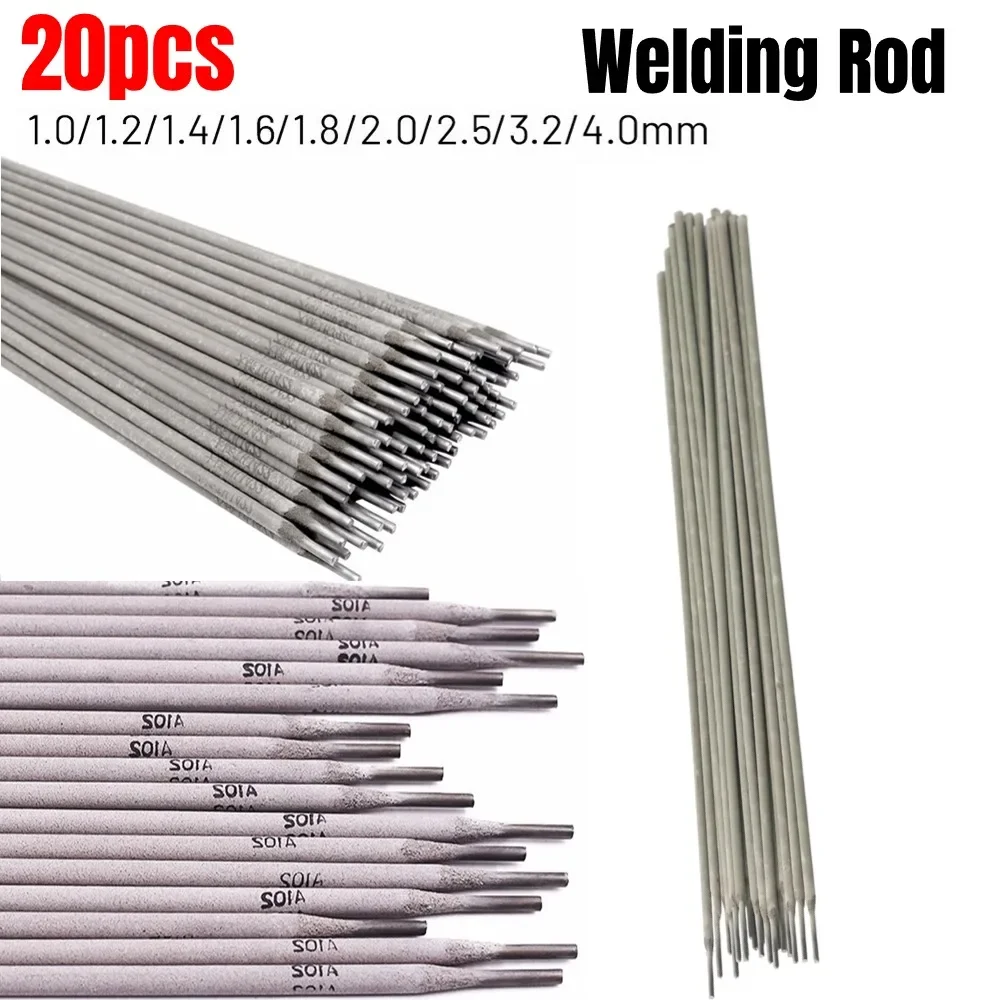 20pc 304 Stainless Steel Electric Welding Rod Electrode A102 Solder Wires 1.0mm-4.0mm Weld Tool Electrode Ultra Fine Electrode
20pc 304 Stainless Steel Electric Welding Rod Electrode A102 Solder Wires 1.0mm-4.0mm Weld Tool Electrode Ultra Fine Electrode