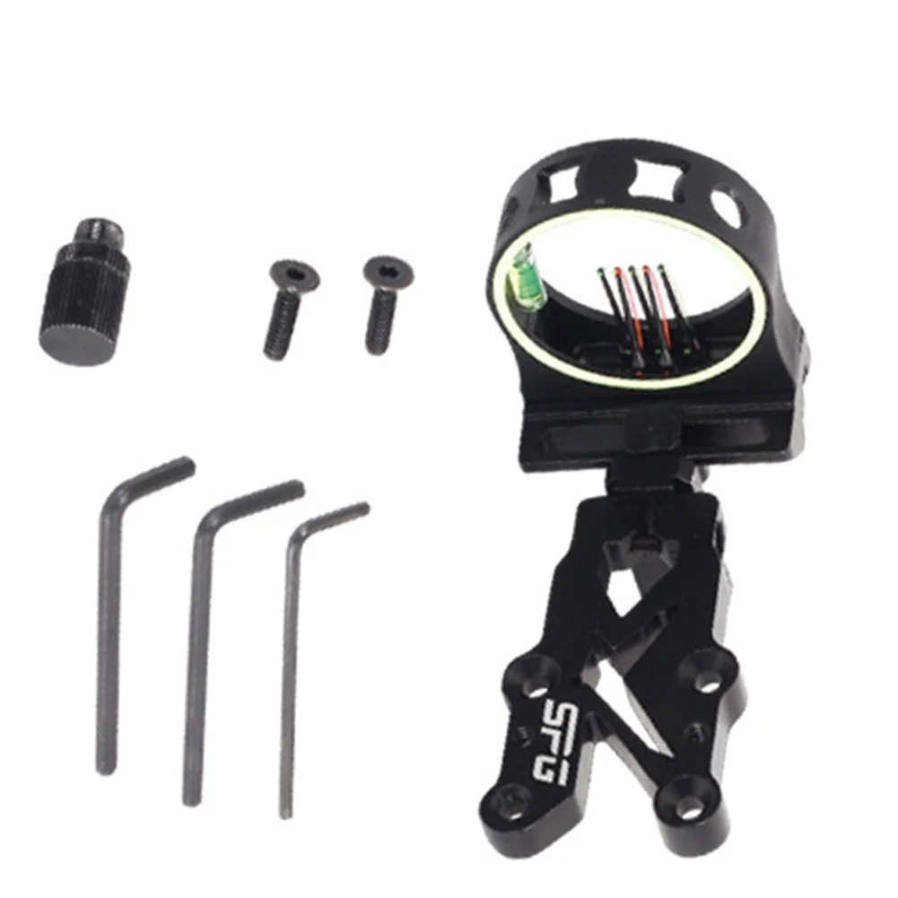 5 Pin Bow Sight Adjustable Archery Hunting Aiming Light Spirit Level For Compound Bow Recurve Bow Outdoor Hunting Accessory
5 Pin Bow Sight Adjustable Archery Hunting Aiming Light Spirit Level For Compound Bow Recurve Bow Outdoor Hunting Accessory