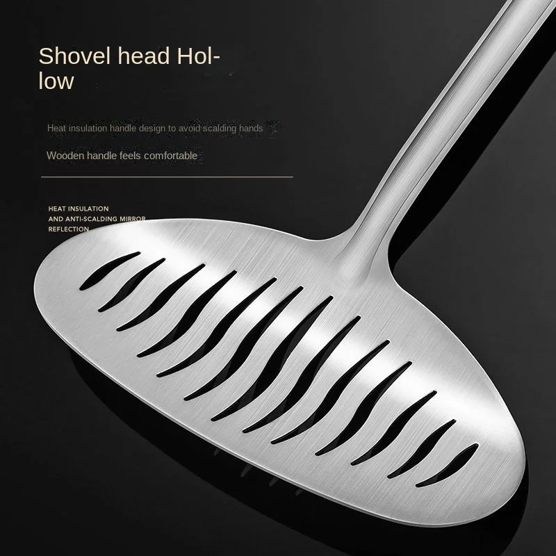 Stainless Steel Frying Fish Spatula Frying Steak Frying Spatula Household Multi-function Kitchen Pancake Tool Frying Artifact
Stainless Steel Frying Fish Spatula Frying Steak Frying Spatula Household Multi-function Kitchen Pancake Tool Frying Artifact