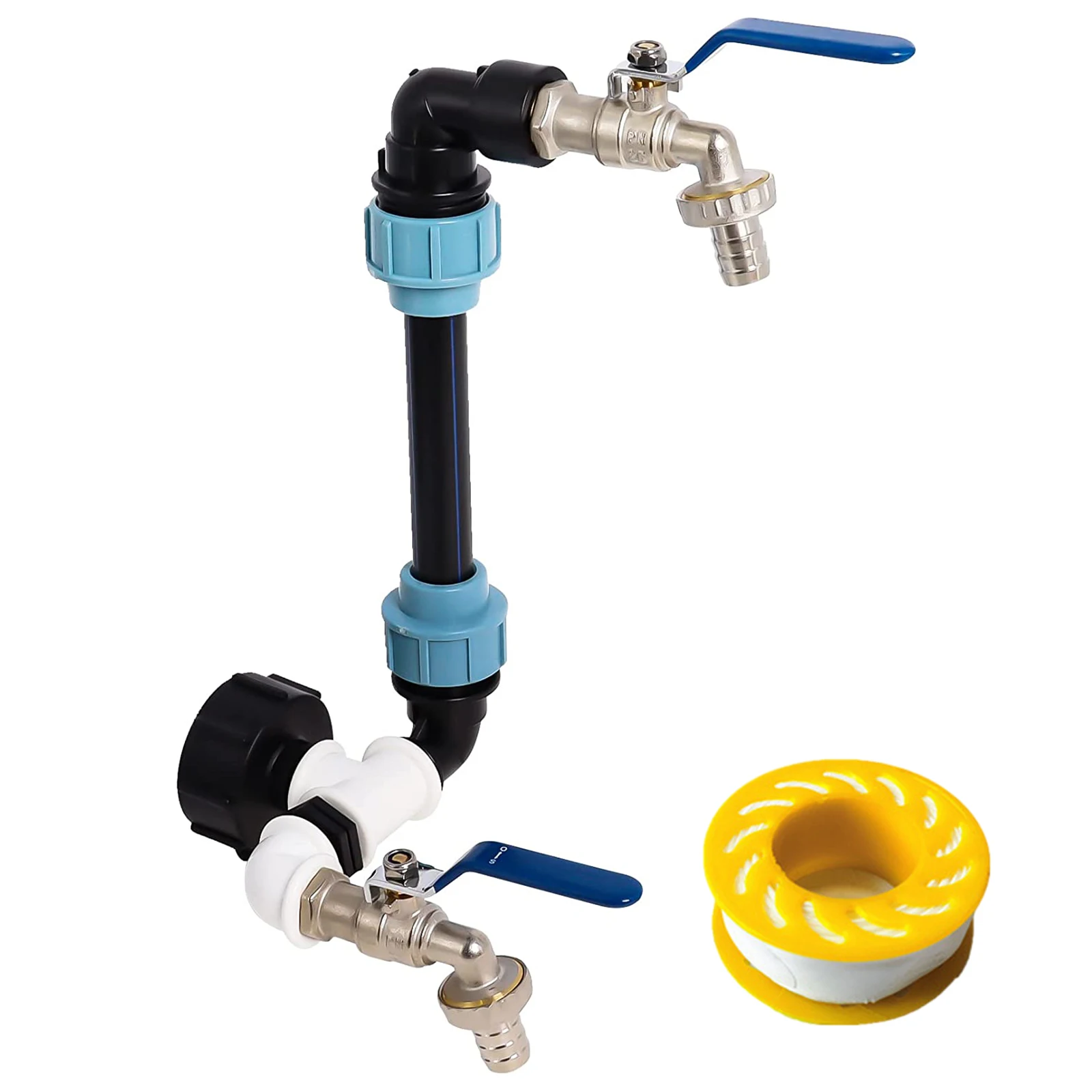 IBC Gooseneck 3/4 Inch IBC Adapter Brass Tap S60 X 6 IBC Connection For Rainwater Tank IBC Container Rain Barrels Water Storage
IBC Gooseneck 3/4 Inch IBC Adapter Brass Tap S60 X 6 IBC Connection For Rainwater Tank IBC Container Rain Barrels Water Storage
