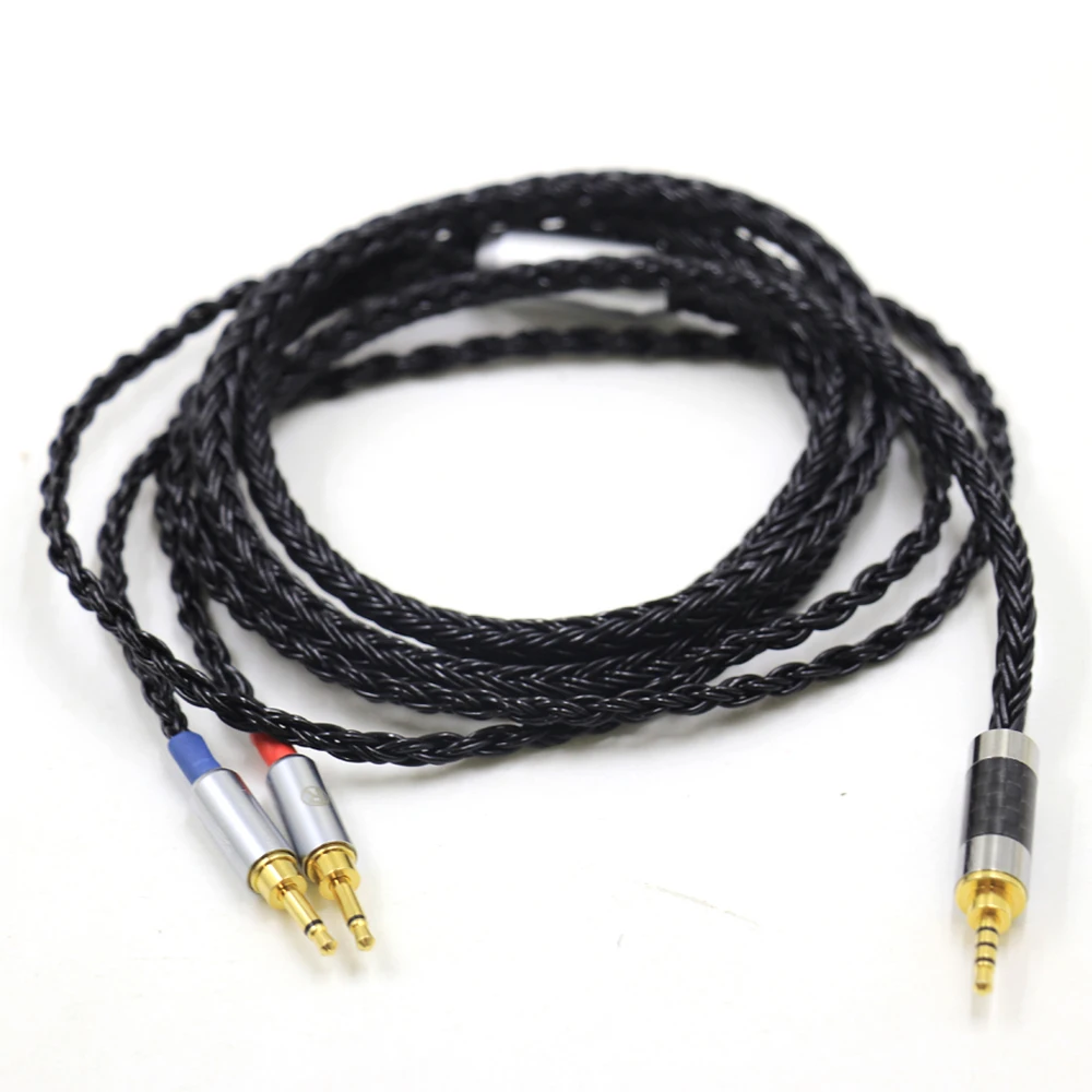 Bright-Black 2x2.5mm High Quality 16 core Headphone Replace Upgrade Cable for HIFIMAN HE1000 HE400S HE560 Oppo PM-1 PM-2
Bright-Black 2x2.5mm High Quality 16 core Headphone Replace Upgrade Cable for HIFIMAN HE1000 HE400S HE560 Oppo PM-1 PM-2