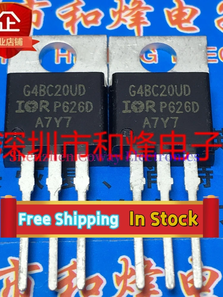 

10PCS-30PCS IRG4BC20UD G4BC20UD TO-220 600V 6.5A In Stock Fast Shipping