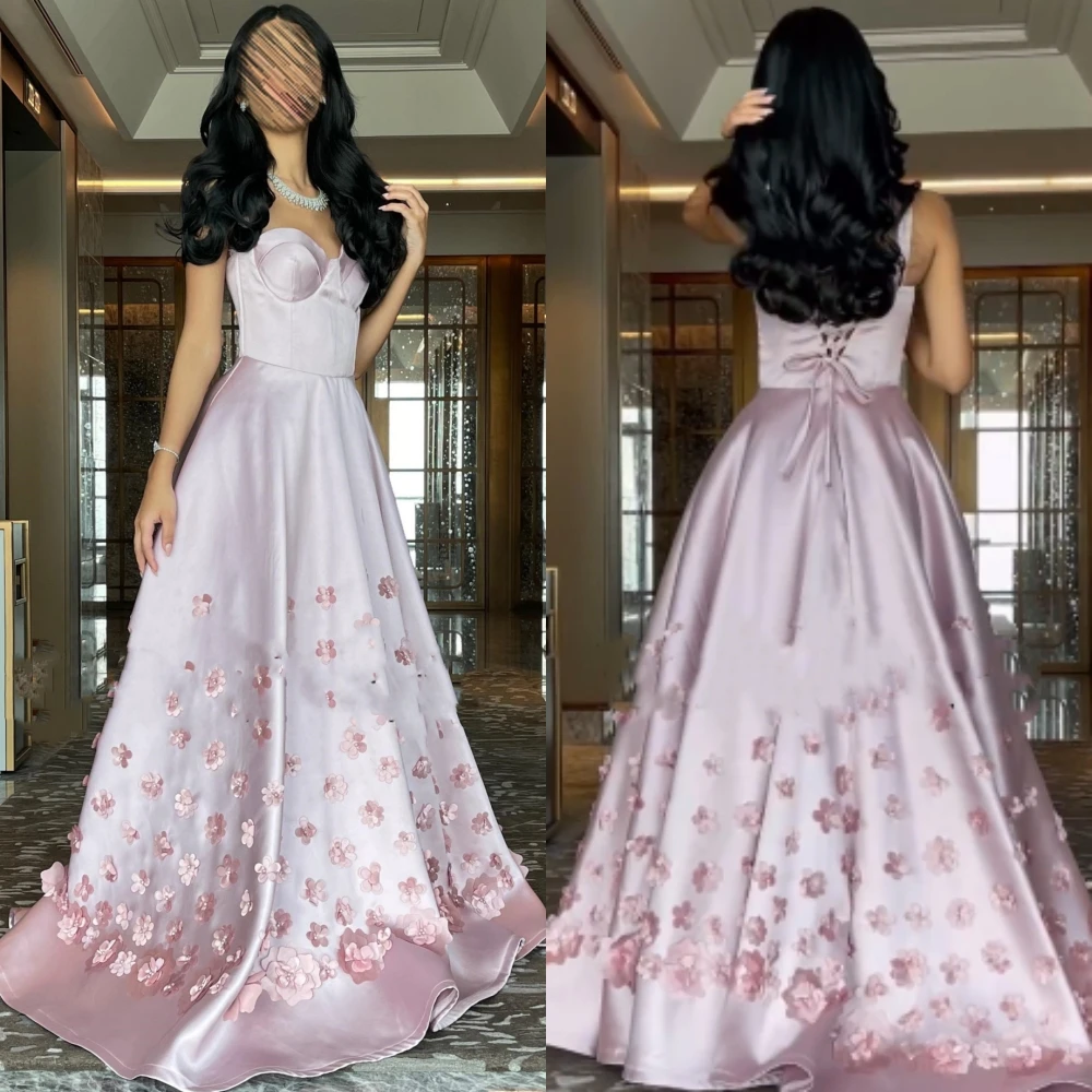 Intricate Satin Pleat Applique A-line Strapless Long Dresses Evening Dresses Chinese Style Casual High Quality Matching Elegant
Intricate Satin Pleat Applique A-line Strapless Long Dresses Evening Dresses Chinese Style Casual High Quality Matching Elegant
