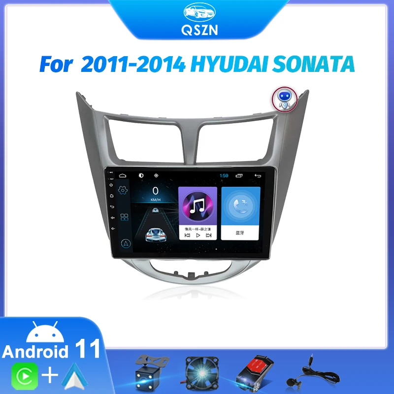 QSZN Android Car Radio For HYUNDAI SONATA 2011-2014 Multimedia Video Player Navigaion GPS 2 din 4G DVD Head unit
QSZN Android Car Radio For HYUNDAI SONATA 2011-2014 Multimedia Video Player Navigaion GPS 2 din 4G DVD Head unit