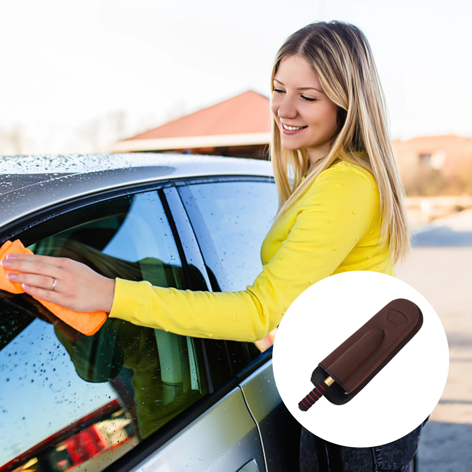 

Car Mop Auto Wash Brush Wipe Dust Removal Retractable Wax Duster Cleaning Waxing Microfiber Window cleaner