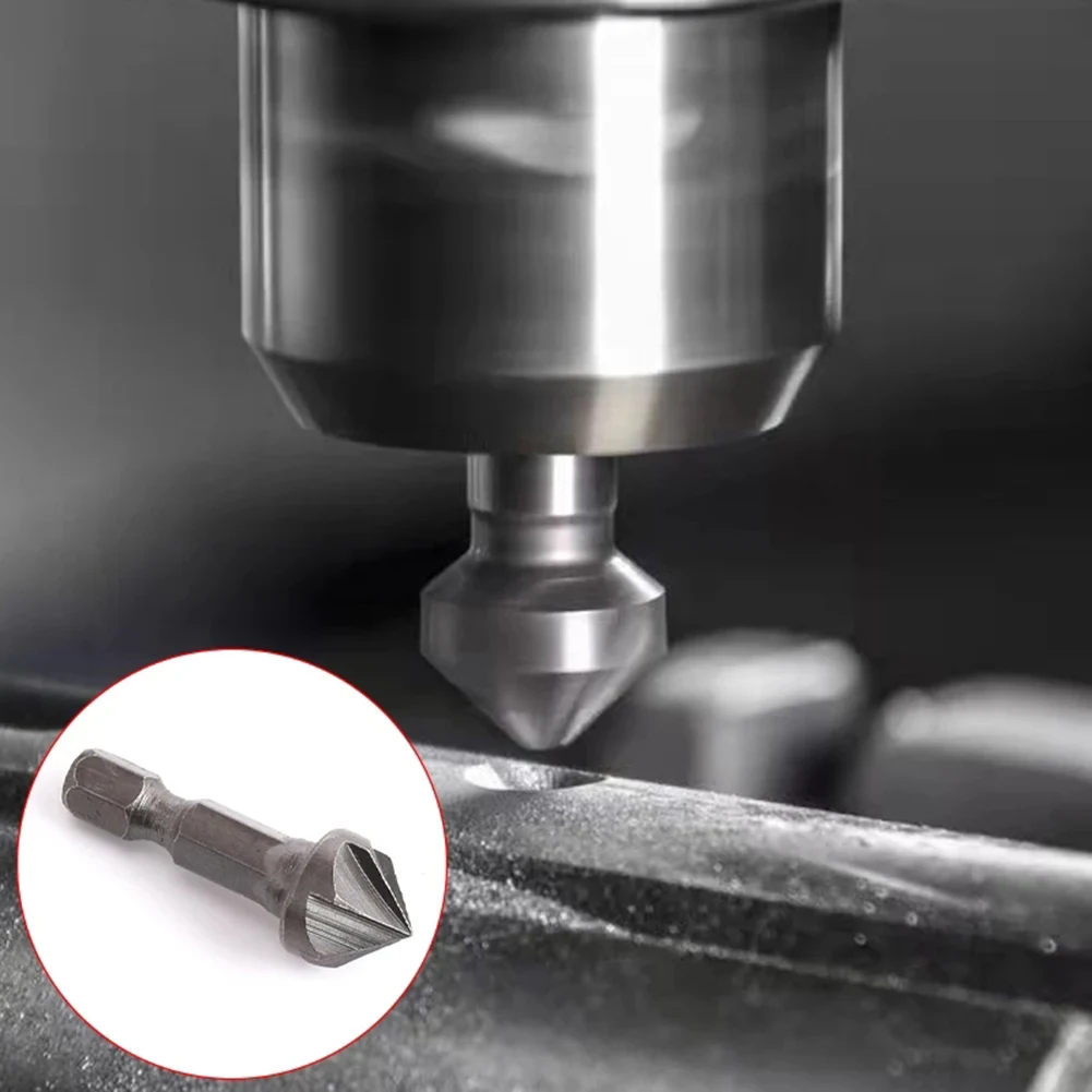 Six Flute Drill Bit Bevel Recessed Carpentry Remove Bur Chamfer Bit Hex Countersink Debur 1/4" Hex High Quality
Six Flute Drill Bit Bevel Recessed Carpentry Remove Bur Chamfer Bit Hex Countersink Debur 1/4" Hex High Quality