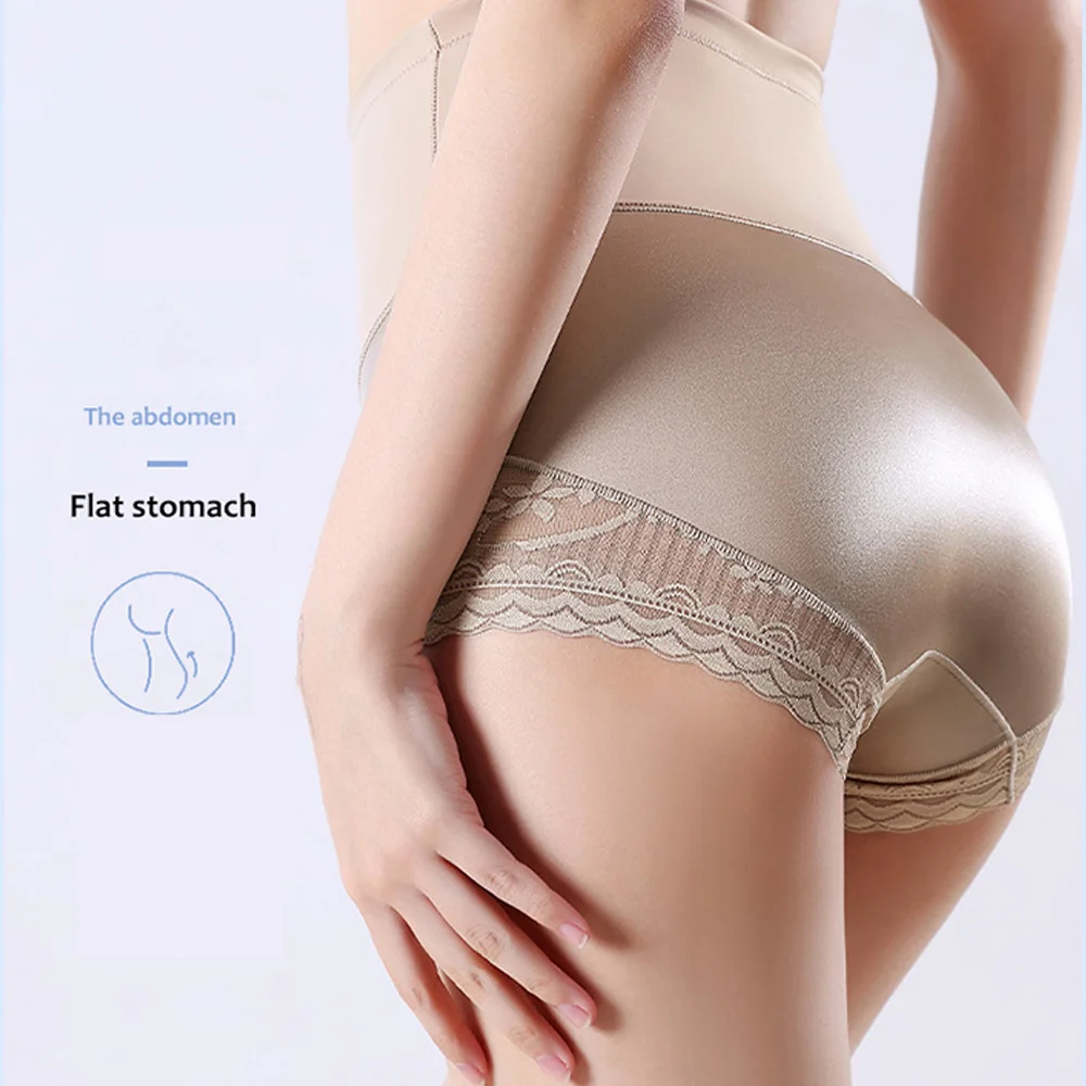 

High Waisted Body Shaping Shorts Breathable Bottom Crotch Soft Touch Underwear for Woman Shaping Tools