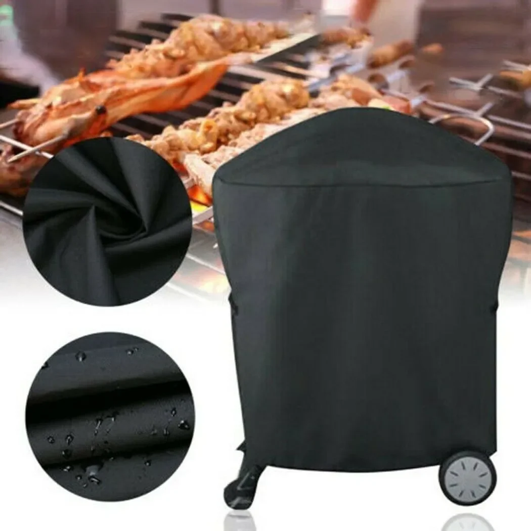 Black Dust Cover 54*76*69cm Fade Resistant For Weber Q1000/Q2000 Series Garden Waterproof Eating Outdoor Cooking
Black Dust Cover 54*76*69cm Fade Resistant For Weber Q1000/Q2000 Series Garden Waterproof Eating Outdoor Cooking