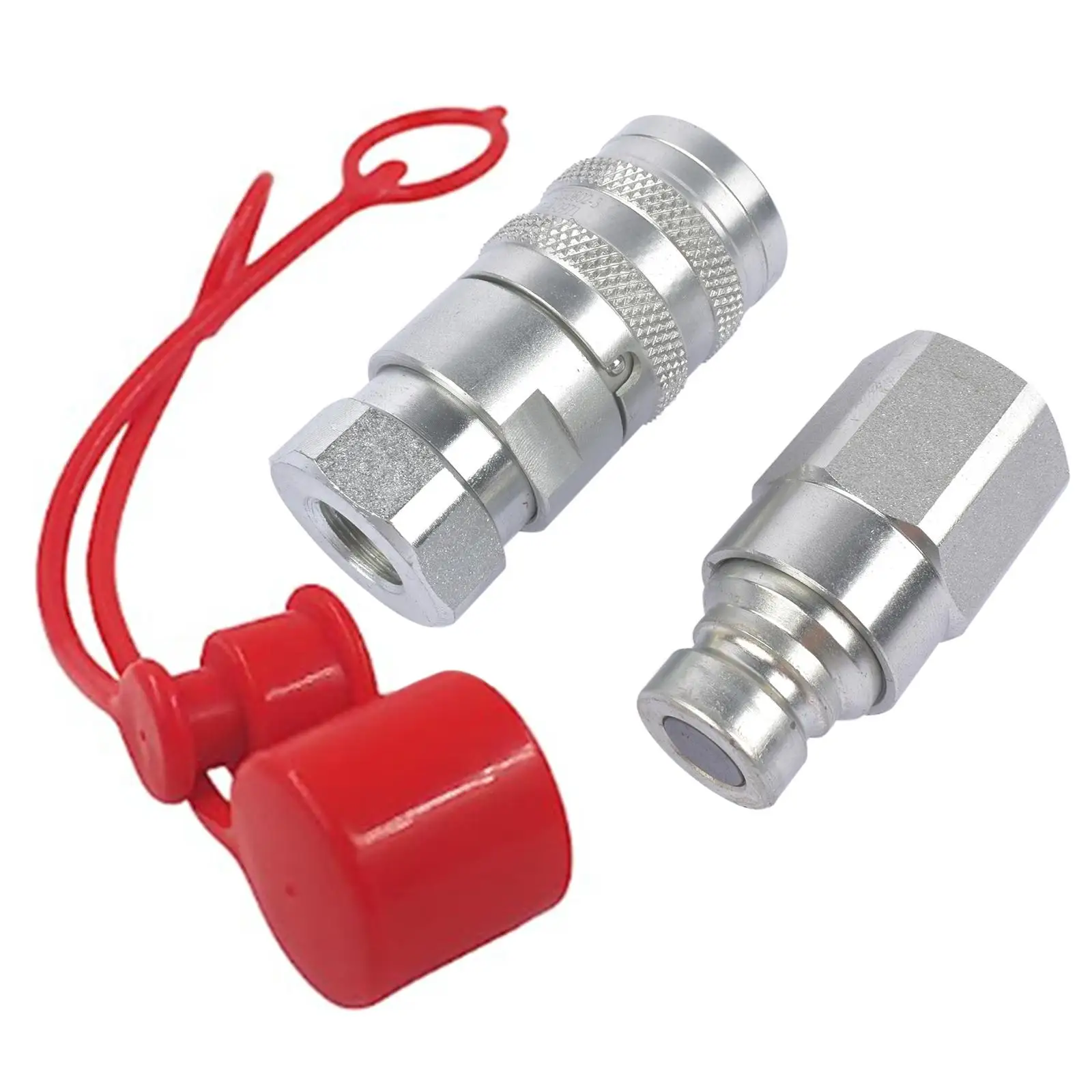 AP01 For 2HTF2 1/4'' NPT Flat Face Hydraulic Quick Connect Coupler Set w/Dust Caps For Dodge Durango 5.7L Hemi V8 2015-2019
AP01 For 2HTF2 1/4'' NPT Flat Face Hydraulic Quick Connect Coupler Set w/Dust Caps For Dodge Durango 5.7L Hemi V8 2015-2019