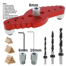 42pc 2In1 Drill Guide Alloy Vertical Pocket Hole Jig Dowel Drilling Center Scriber Locator Dowelling Self Centering Hole Puncher
42pc 2In1 Drill Guide Alloy Vertical Pocket Hole Jig Dowel Drilling Center Scriber Locator Dowelling Self Centering Hole Puncher