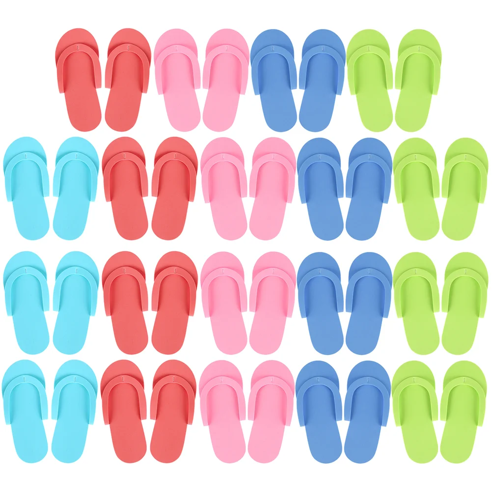 24 Pairs Eva Disposable Foam Pedicure Slippers Pairs/pack Men Guest Beach Women Assembly Footwear Travel Shoes for
24 Pairs Eva Disposable Foam Pedicure Slippers Pairs/pack Men Guest Beach Women Assembly Footwear Travel Shoes for