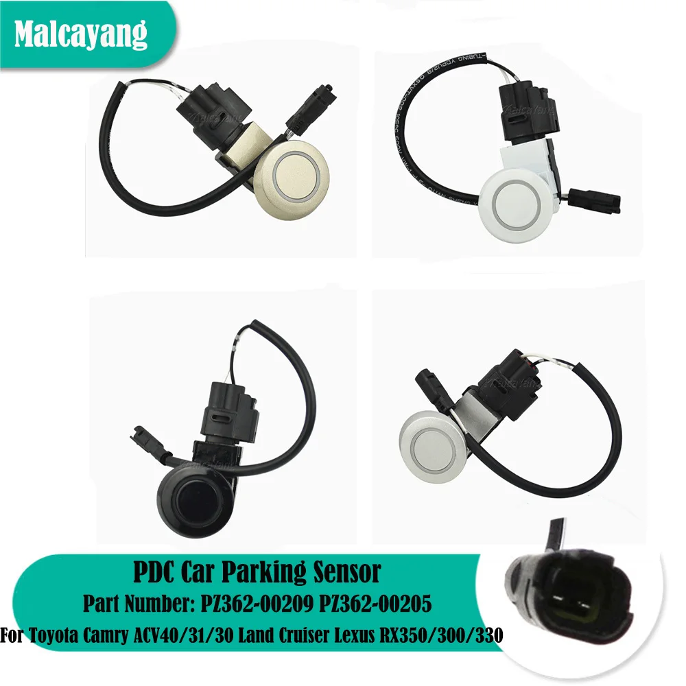 

Car 4PCS PDC Parking Reverse Sensor For Toyota Camry ACV40/31/30 Land Cruiser Prado GRJ120 Lexus RX350/300/330 PZ362-00209