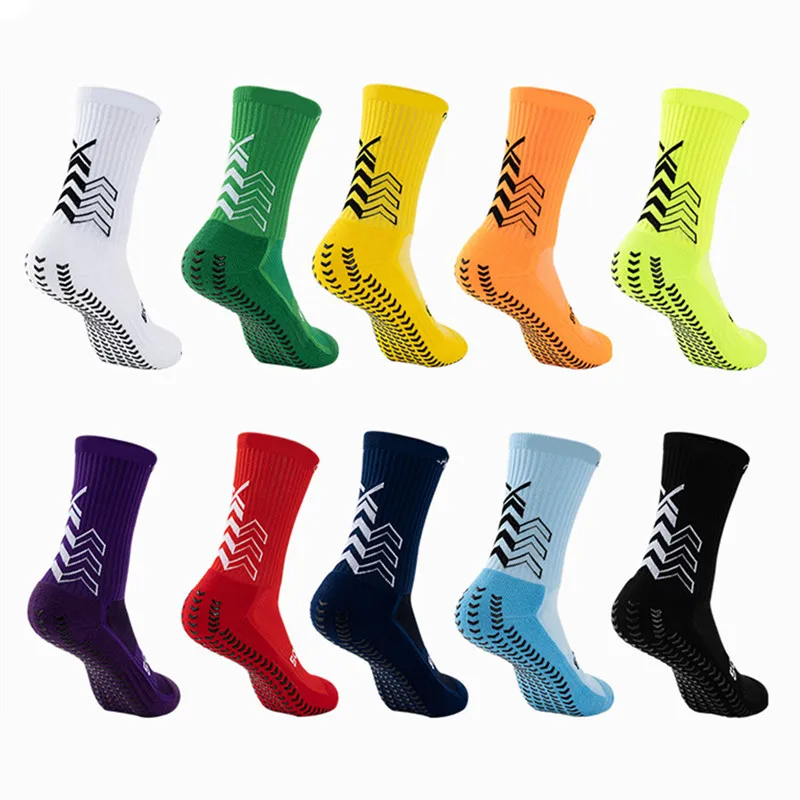 Football Socks Silicone Suction Cup Grip Anti Slip Bright Color Soccer Socks Sports Men Women Baseball Rugby Cycling Socks
Football Socks Silicone Suction Cup Grip Anti Slip Bright Color Soccer Socks Sports Men Women Baseball Rugby Cycling Socks
