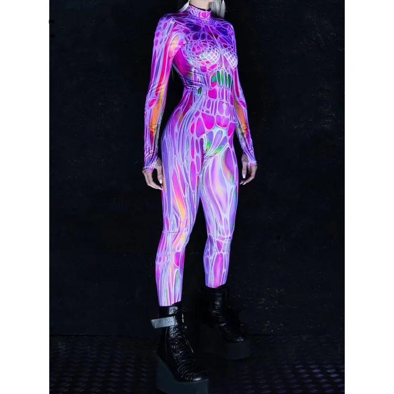 2024 Women Summer Autumn Fashion Long Sleeve 3D Print Jumpsuit Wholesale Items For Business Bodysuit Streetwear Floral
2024 Women Summer Autumn Fashion Long Sleeve 3D Print Jumpsuit Wholesale Items For Business Bodysuit Streetwear Floral