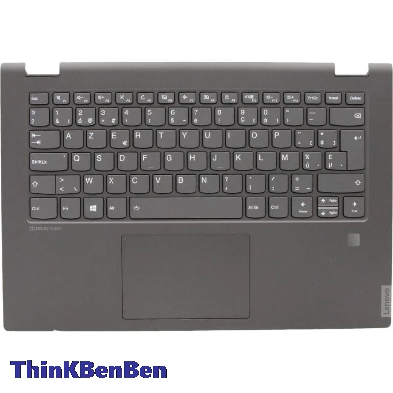 

BE Belgian Backlit Keyboard BK PL Upper Case Palmrest Shell FPR Cover For Lenovo Ideapad Flex C340 14 API IWL IML 5CB0S17340