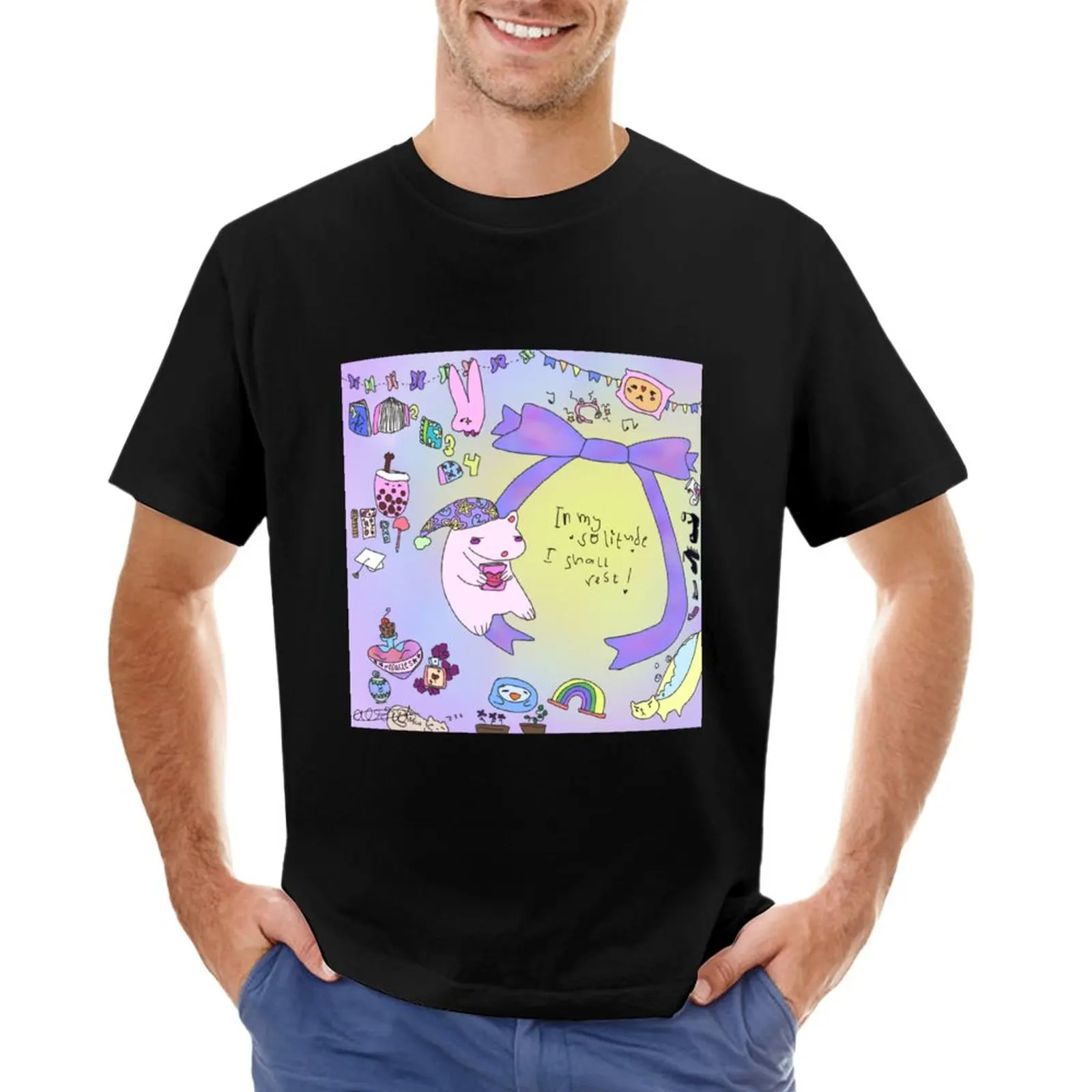 In my solitude I shall rest cute art print T-Shirt Short sleeve tee quick drying shirt big and tall t shirts for men
In my solitude I shall rest cute art print T-Shirt Short sleeve tee quick drying shirt big and tall t shirts for men