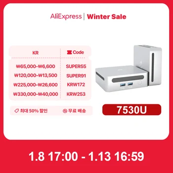 GenMachine 2023 새로운 미니 PC, R5 7530U R5 5600H R7 5700U R5 4500U, 윈도우즈 11 프로 DDR4 3200MHz WiFi 6 BT 5.2 게임용 컴퓨터